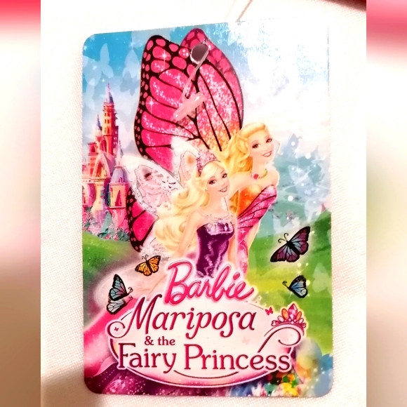 🔥SALE🔥Barbie Mariposa & the Fairy Princess Girl's Nightgown Nighty NWT Size 2T - Picture 6 of 8